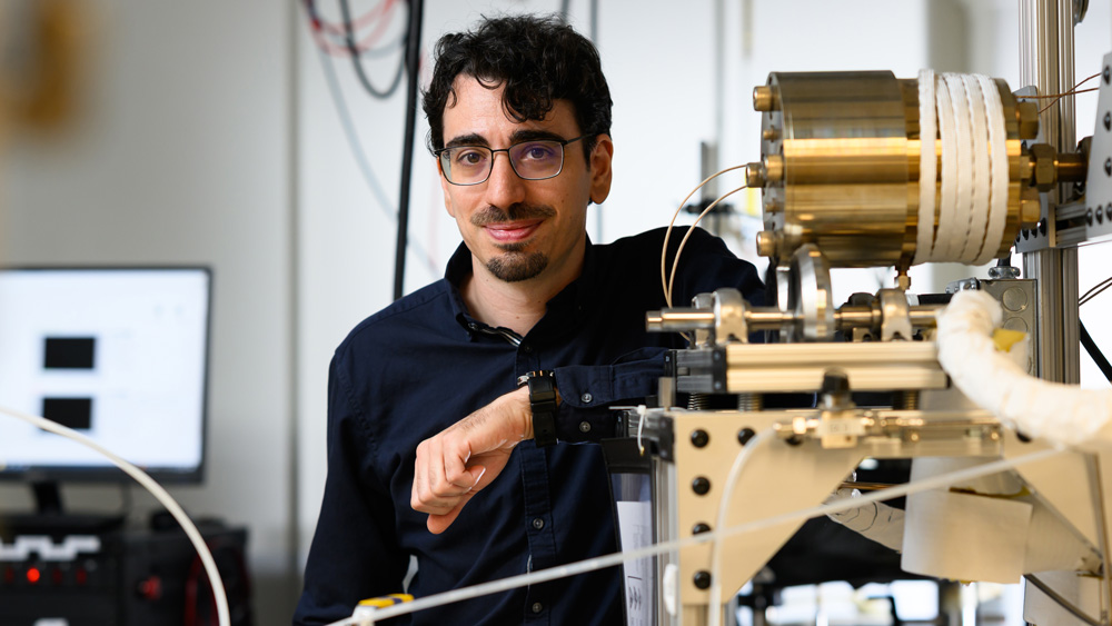 Marco Graffiedi in lab