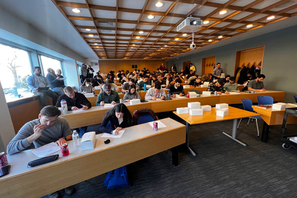 students in classroom